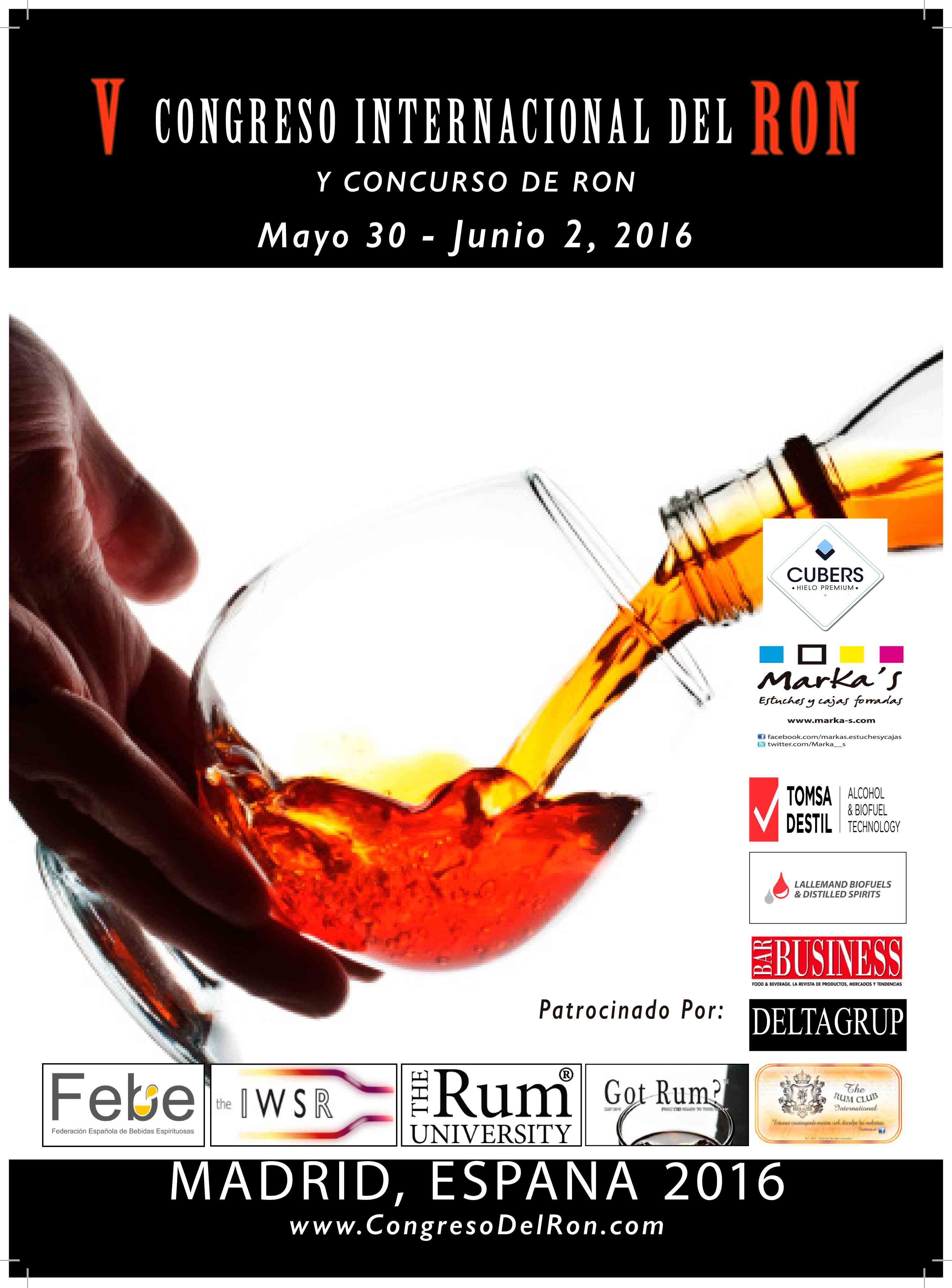 Los Premios IRC 2016 del Congreso Internacional del Ron ya tienen ganador